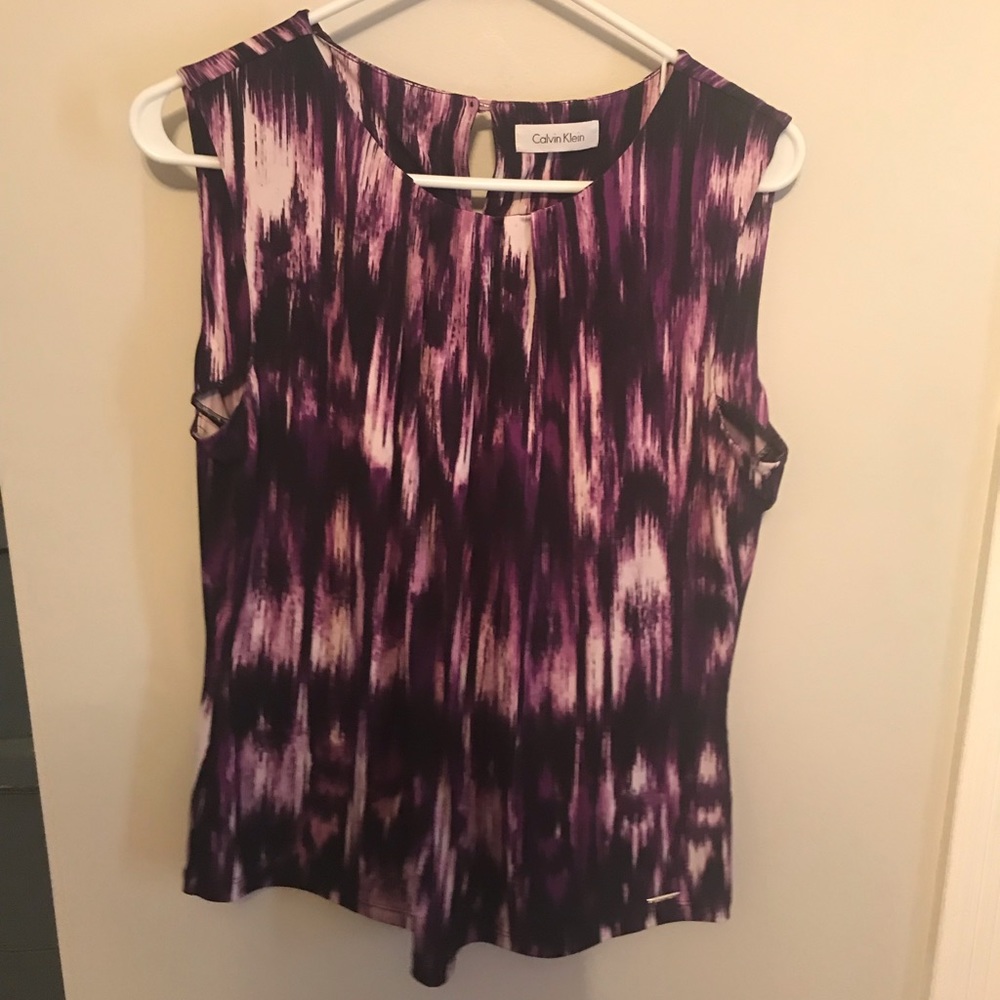 Calvin Klein Purple Tank Top